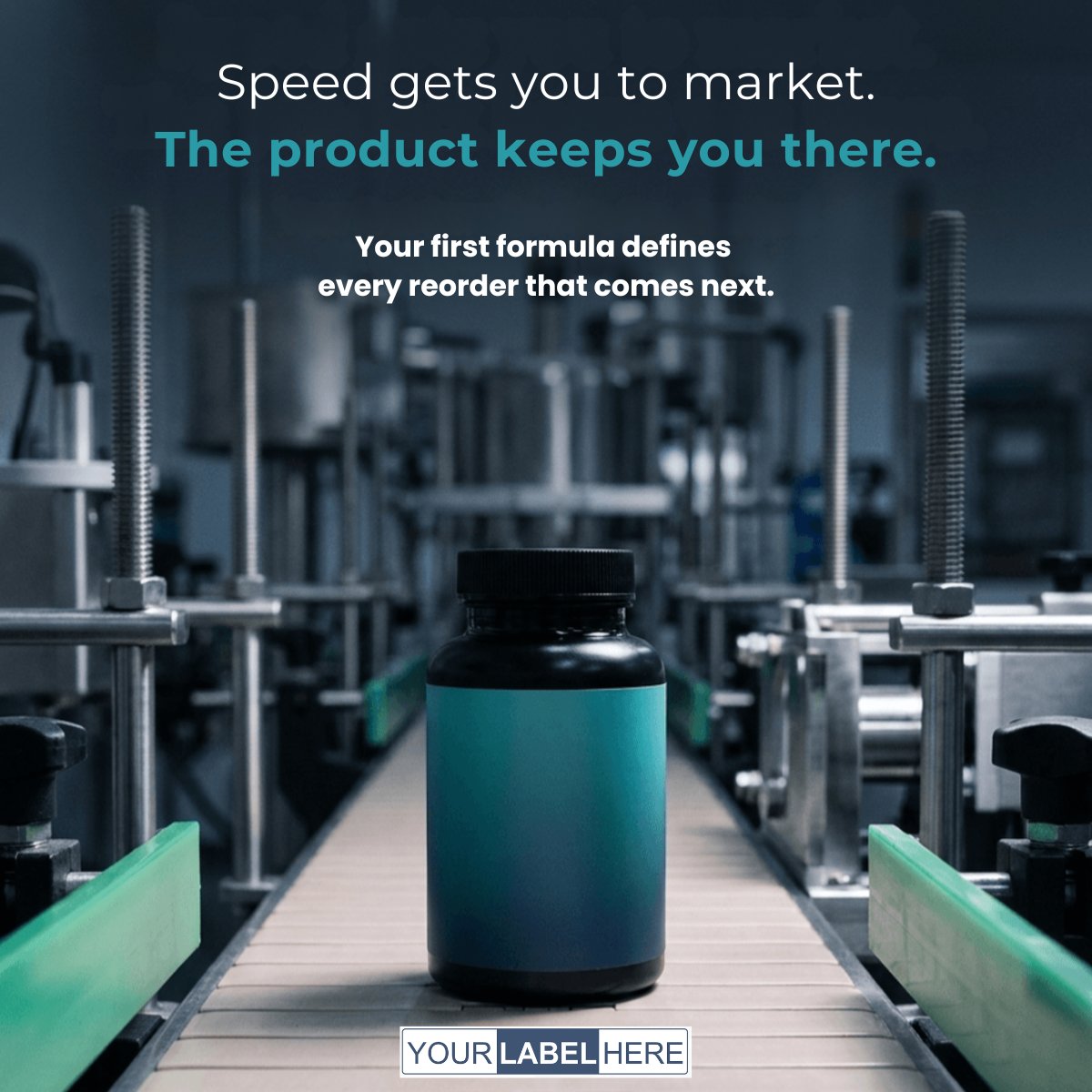 yourlabelhere's tweet image. Speed gets you to market.

Quality keeps you there.

Your formula defines your brand.

#YourLabelHere #WhiteLabel