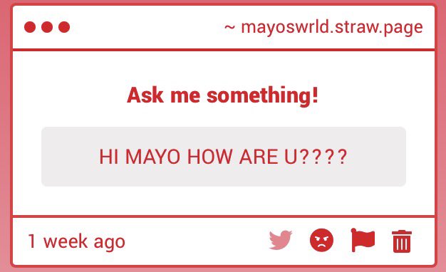Mayo! tweet media