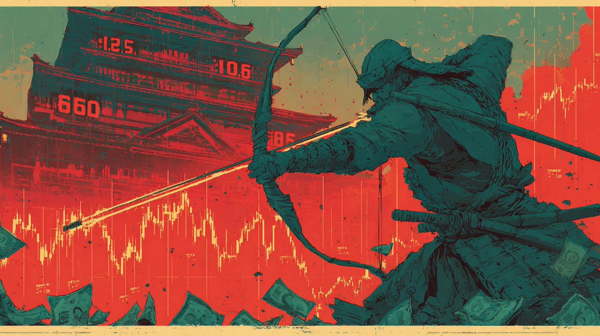 OddlyTrueJp's tweet image. ⚡ "Final evacuation warning." Hours after Vice Finance Minister Mimura said those words, Japan pulled the trigger — first yen-buying intervention in 21 months. The dollar plunged from 160.66 to 155.50 in minutes. Tokyo defended its red line.

#Yen #Intervention #BOJ
