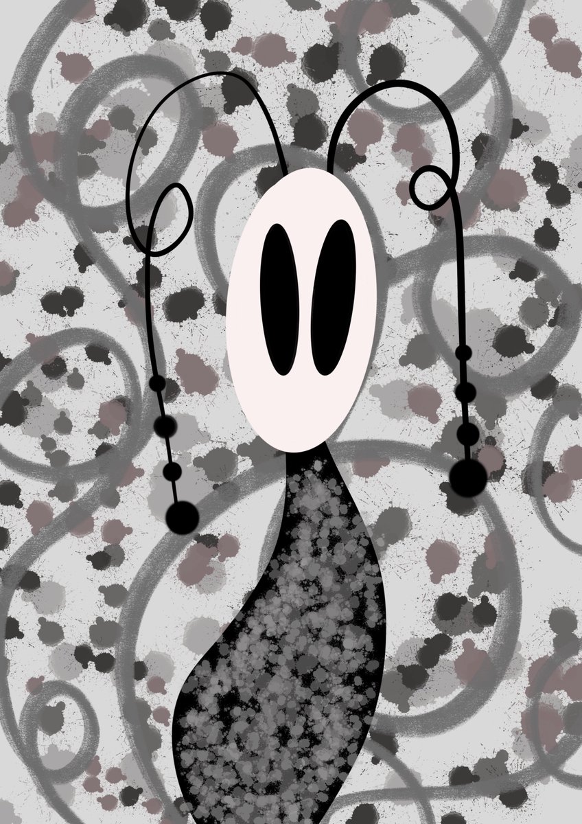 meganlowesmith's tweet image. #digitalart #bugs #grey #water #bubble #black #white #background #illustration