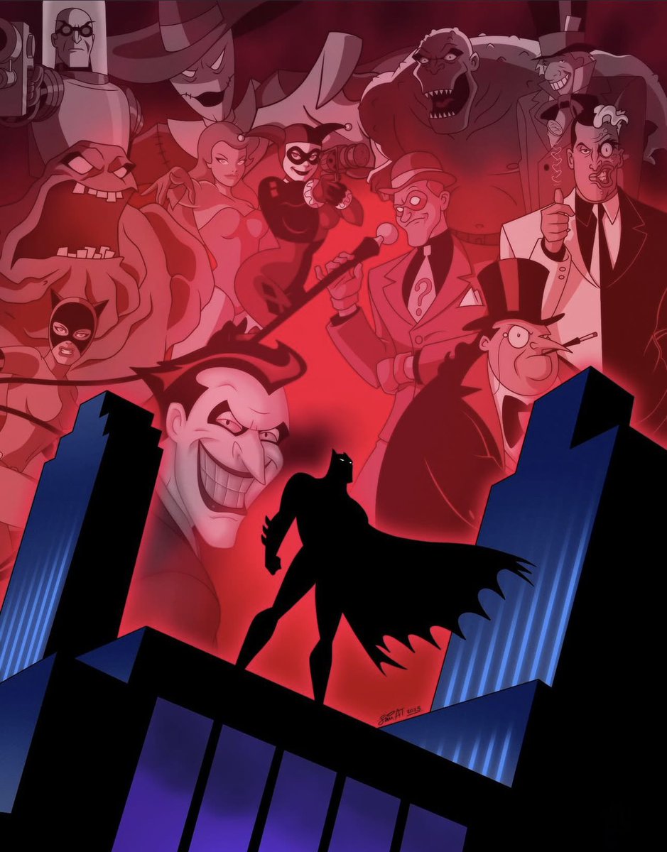 BatmanNotes's tweet photo. Batman: The Animated Series Tribute
Art by IG user batmantheanimatedfan https://t.co/rLAwOxFu0q
