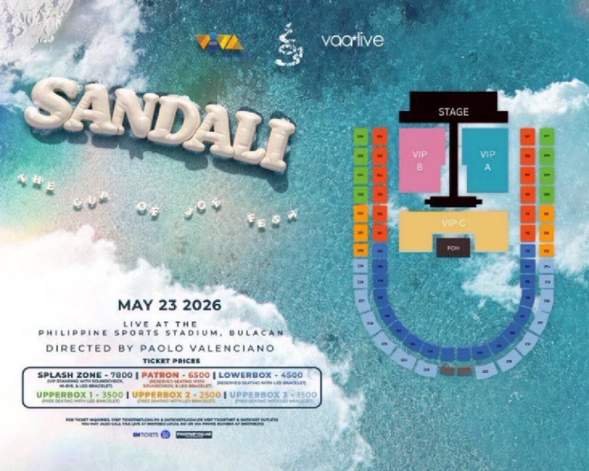 Mimi23516sgs's tweet image. WTS

ONLINE ticket purchasing / pasabuy for SANDALI: The Cup of Joe Fest (Bulacan)

• 3x VIP A
• 3x VIP C

side by side
Foreigners can buy also

DM💌

wts tickets tpa proxy service lf lfb ph
#CupOfJoe #COJ #CupOfJoeMusic #SANDALITheCupOfJoeFest #SandaliTheCOJFest..