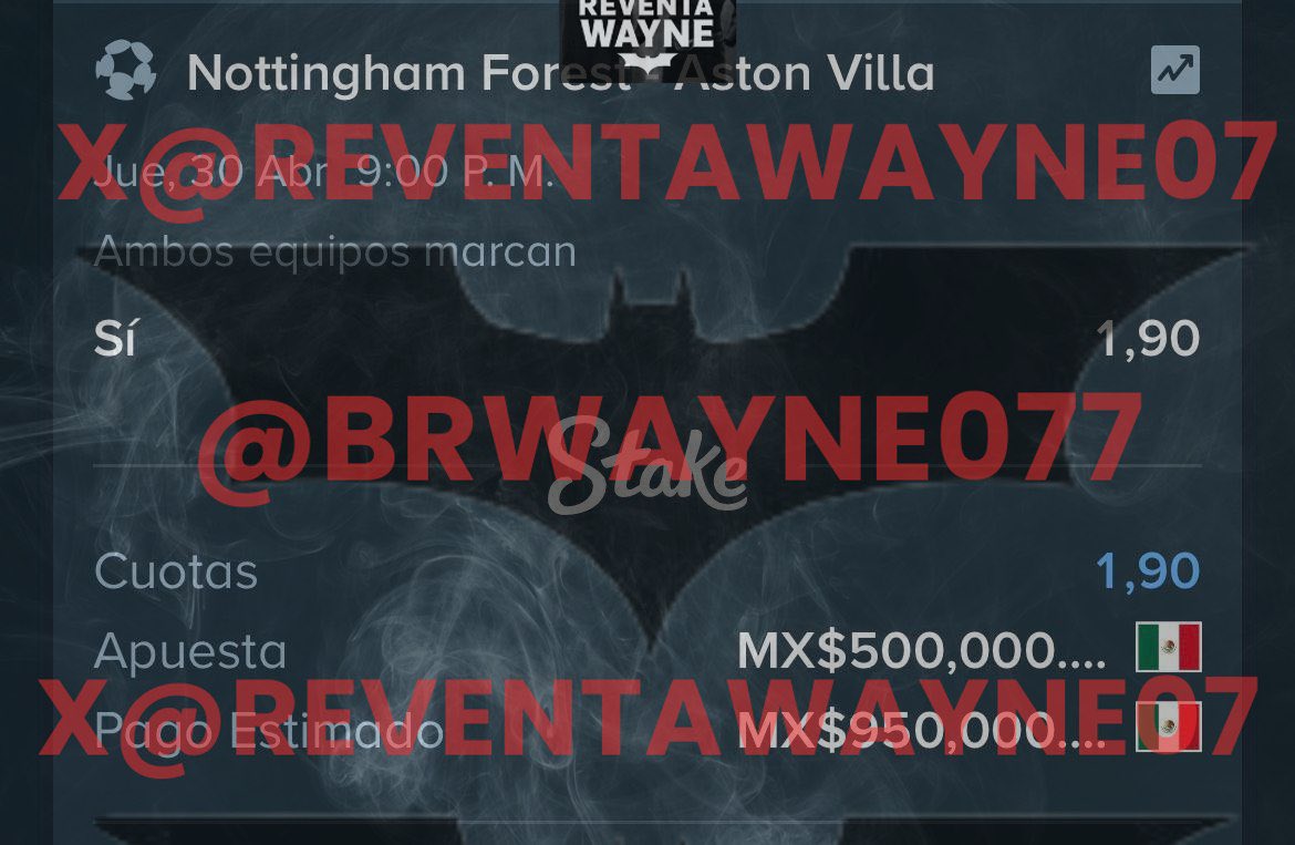 ReventaWayne07's tweet photo. ➡️ MATÍAS BETS 💎
APUESTA DE $500,000 MILLONES 💸
STAKE 💯
#matiasbets #europaleague
Si quieres todas las jugadas en tiempo real, únete al Telegram 🚀
👉 https://t.co/SjUTx0AEA8 https://t.co/PKu7bJffAZ