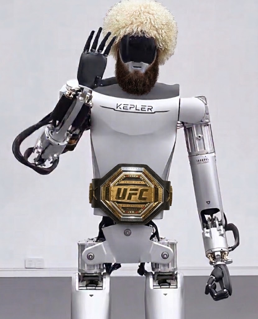 Invaderbader1's tweet image. After sending the robot to Dagestan for 2-3 years and forget #UFC