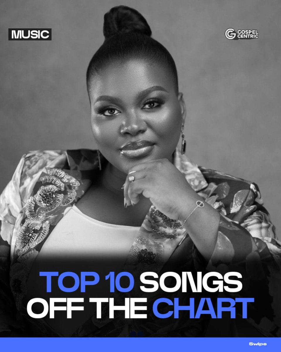GospelCentric's tweet photo. Top 10 Songs Off The Chart Features @Simplysunmi
@frankrichboy  
@Simplysunmi @Okopi_Peterson - 
@timgodfreyworld 
@efe_macroc 
@DunsinOyekan 
@austin_omozeje 
@esuamusic 
eunyceee 
@SalxSally -OFF DAYS https://t.co/6vzIf8iuYE