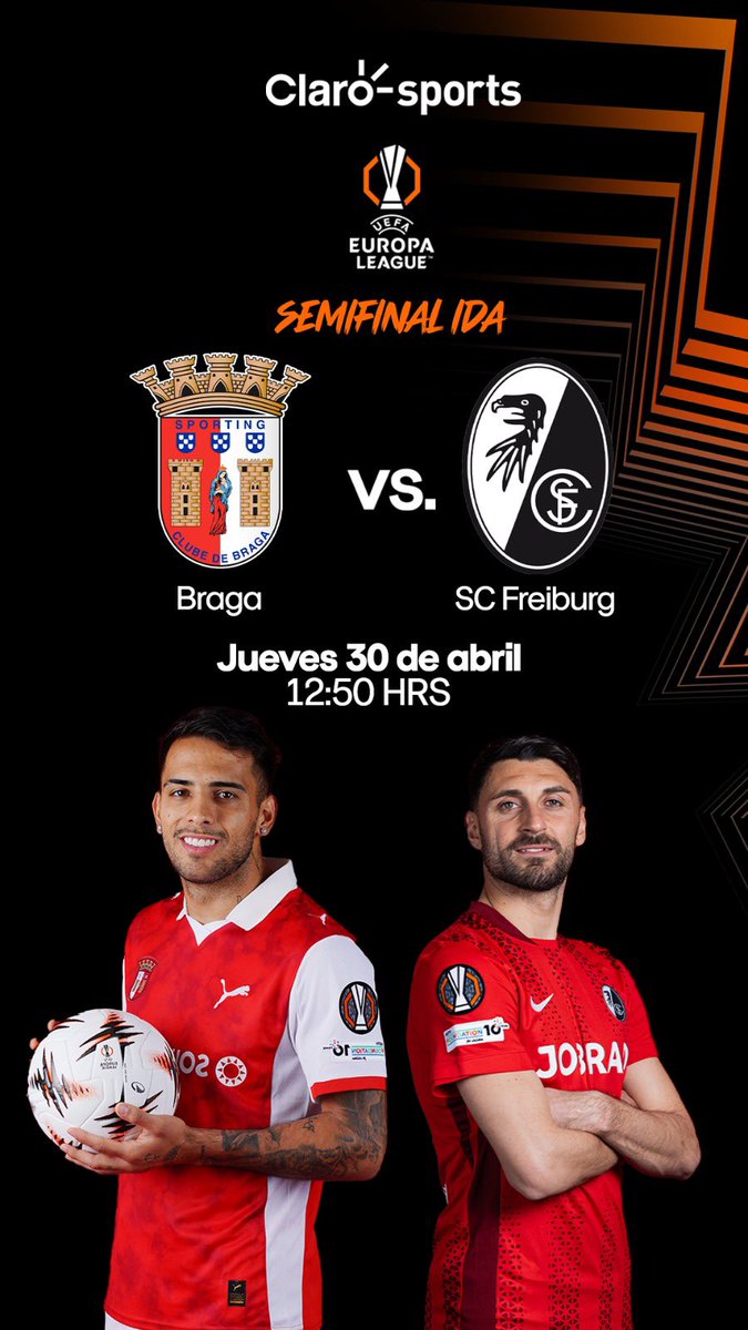 XaviSol_'s tweet photo. UEFA Europa League

—>Al aire junto a @capibeltran (Joaquín Beltran) en las semifinales
de ida de UEFA Europa League 2026. 

@ClaroSports | @deportesWRADIO https://t.co/Vo2lp6eYKb