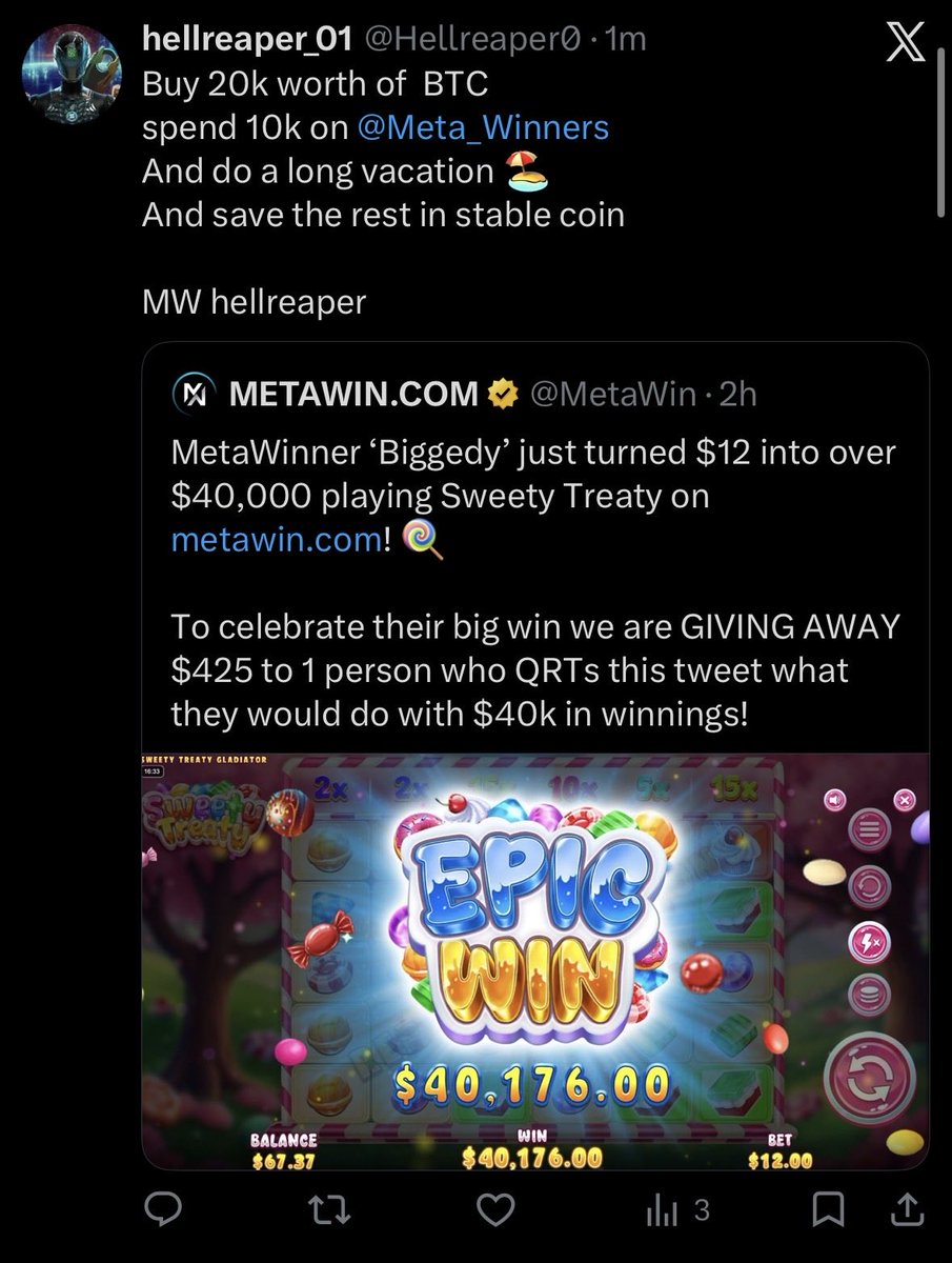 Hellreaper0's tweet photo. @MetaWin https://t.co/Dlvo0DBRdR