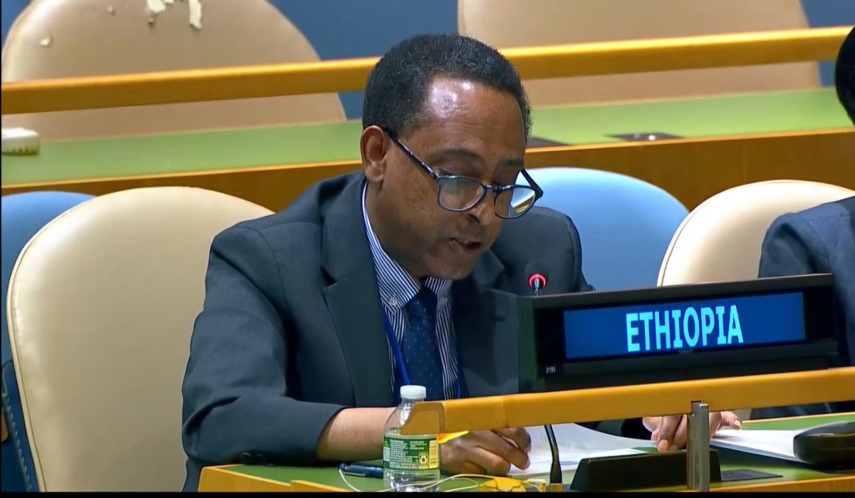 At the 2026 NPT Review Conference, H.E. Amb Yoseph Kassaye, Ethiopia’s DPR to the UN, calls for accelerated efforts for nuclear disarmament, underscores the need for peaceful uses of nuclear energy &amp; urges for enhanced technical assistance &amp; capacity building for its peaceful use