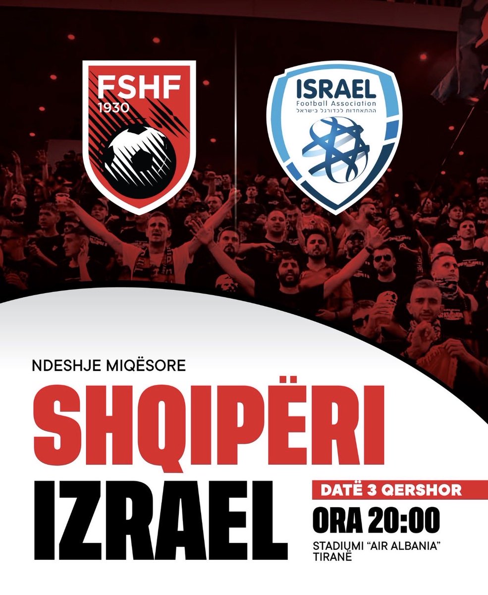 FballKosova's tweet image. 🤯 A friendly match against a country accused of genocide is highly risky.

Do you agree with that decision?

#albania #israel #friendly