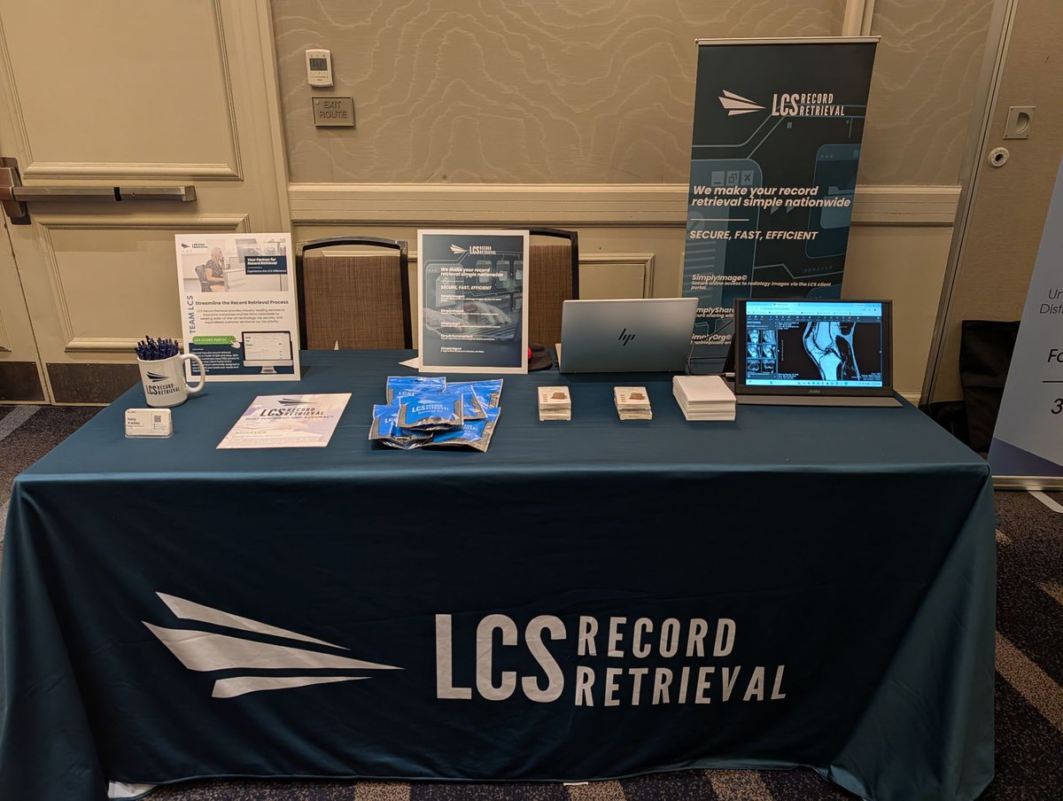 _LCSrecords's tweet photo. Nate from #TeamLCS had a great time at the FDLA event last week!  Thank you to everyone who stopped by, and congrats to our raffle winner!!

Looking forward to connecting with many more of you this conference season! https://t.co/f7qVedSVO1