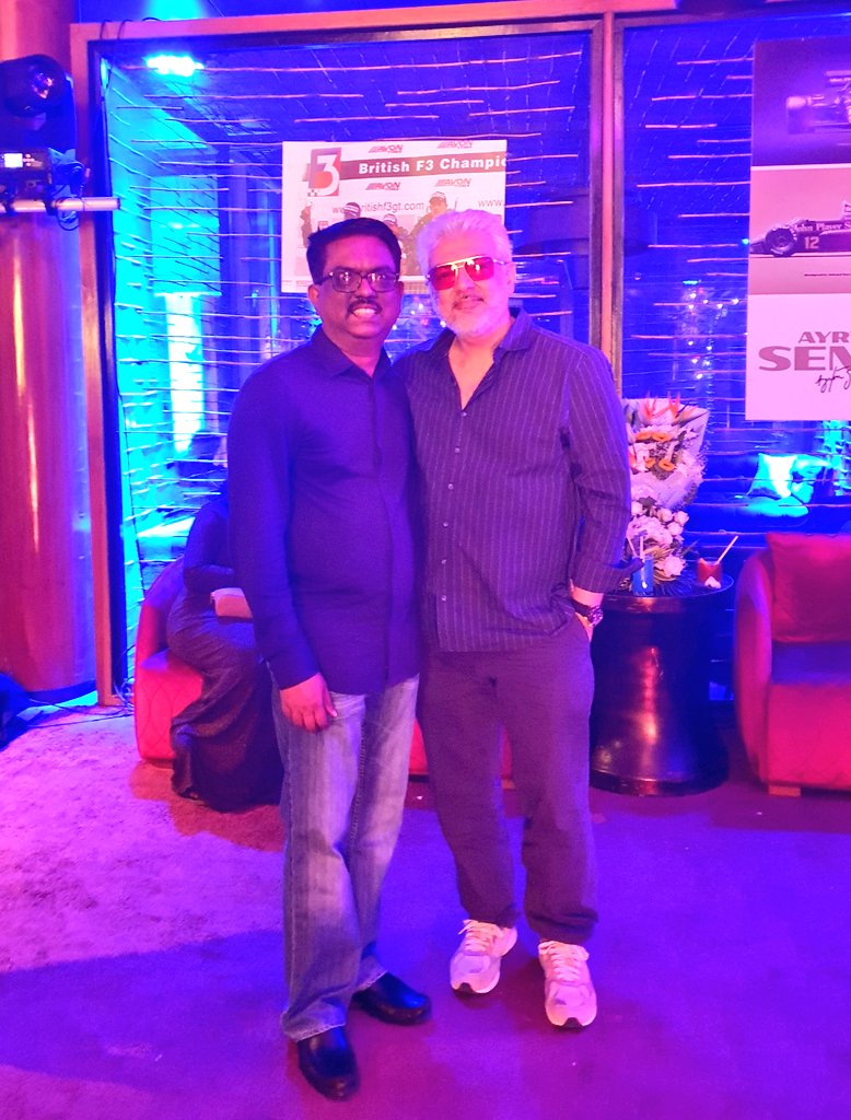 rameshlaus's tweet image. A star who inspires with silence and shines with strength ✨

Happy Birthday to the man who defines Mass, swag &amp;amp; simplicity - Ajith Kumar — always our Thala ❤️

 #HBDAjithKumar