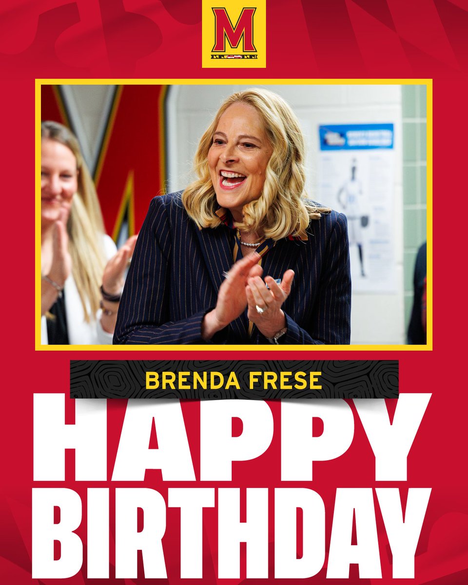 ChuckDouglas_'s tweet image. Happy Birthday to HOF Coach, Brenda Frese! 

@TerpsWBB @BrendaFrese @umterps @TerpsADJimSmith #faMily