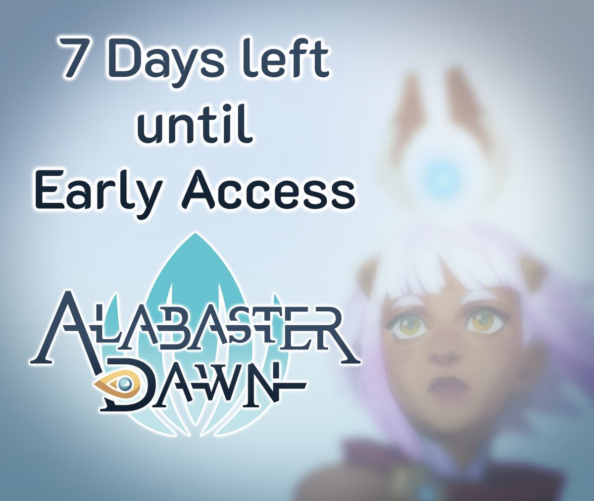 RadicalFishGame's tweet image. Only 7 days left until Juno can fully embark on her journey and Alabaster Dawn is launching into Early Access!  Are you excited?