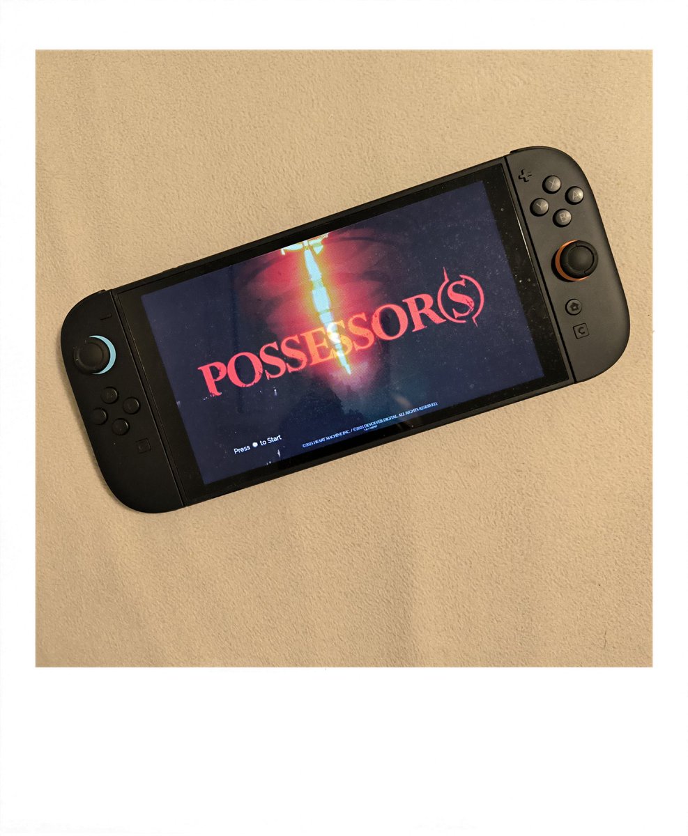 holimetangere's tweet image. Already Possessed (or Possessed Already?)
.
@possessorsgame @devolverdigital @NintendoAmerica
.
#POSSESSOR(S) #NINTENDOSWITCH2 #READY
.