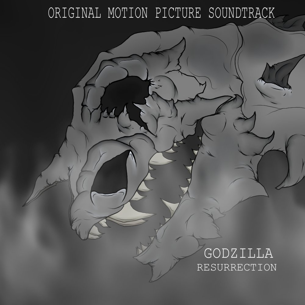 Might as well; Tilt-Goji Cover.

Again, just a quicker one. I'll do the other one, one day. Hope you like it!

#Godzilla #fangoji