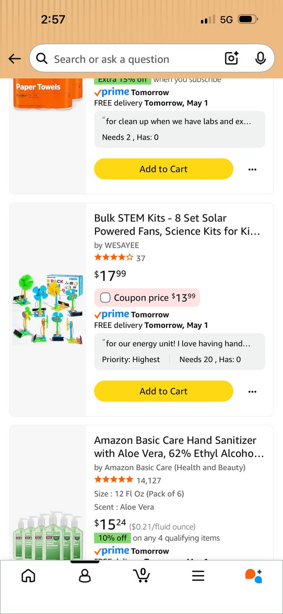 MrsScienceof6th's tweet image. I plan to use these next year for my energy unit! I’d love love love love to have them they are pricey and this coupon is great.. can anyone help?????

amazon.com/hz/wishlist/ls…