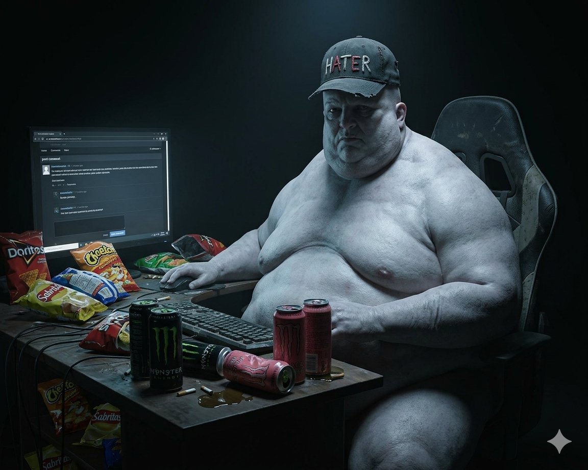 jeicolmad's tweet photo. @reitegrone_ Yo no se que es lo que tiene últimamente la gente al tirar hate, cuando ni siquiera se estrena la película, pero bueno es entendible para los fans de rse despues de tantas películas basuras que se han hecho de esa saga,pero asi me los imagino a veces vertiendo su odio. https://t.co/nU9eaaHyWb