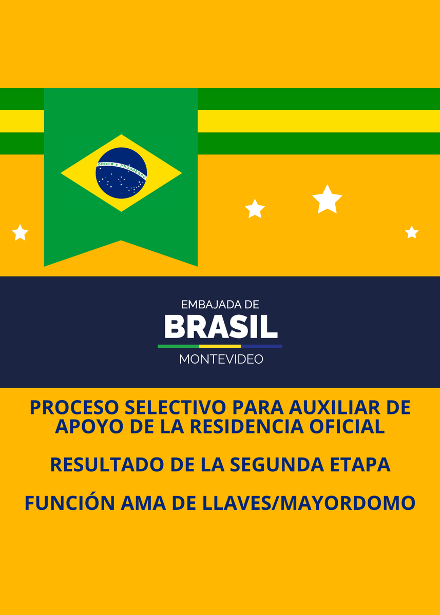 Embajada de Brasil en Montevideo tweet media