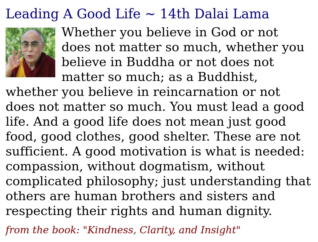 JDharmaQuotes's tweet image. Leading A Good Life ~ 14th Dalai Lama
justdharma.org/leading-a-good…

#14thDalaiLama #Buddha #God #buddhism