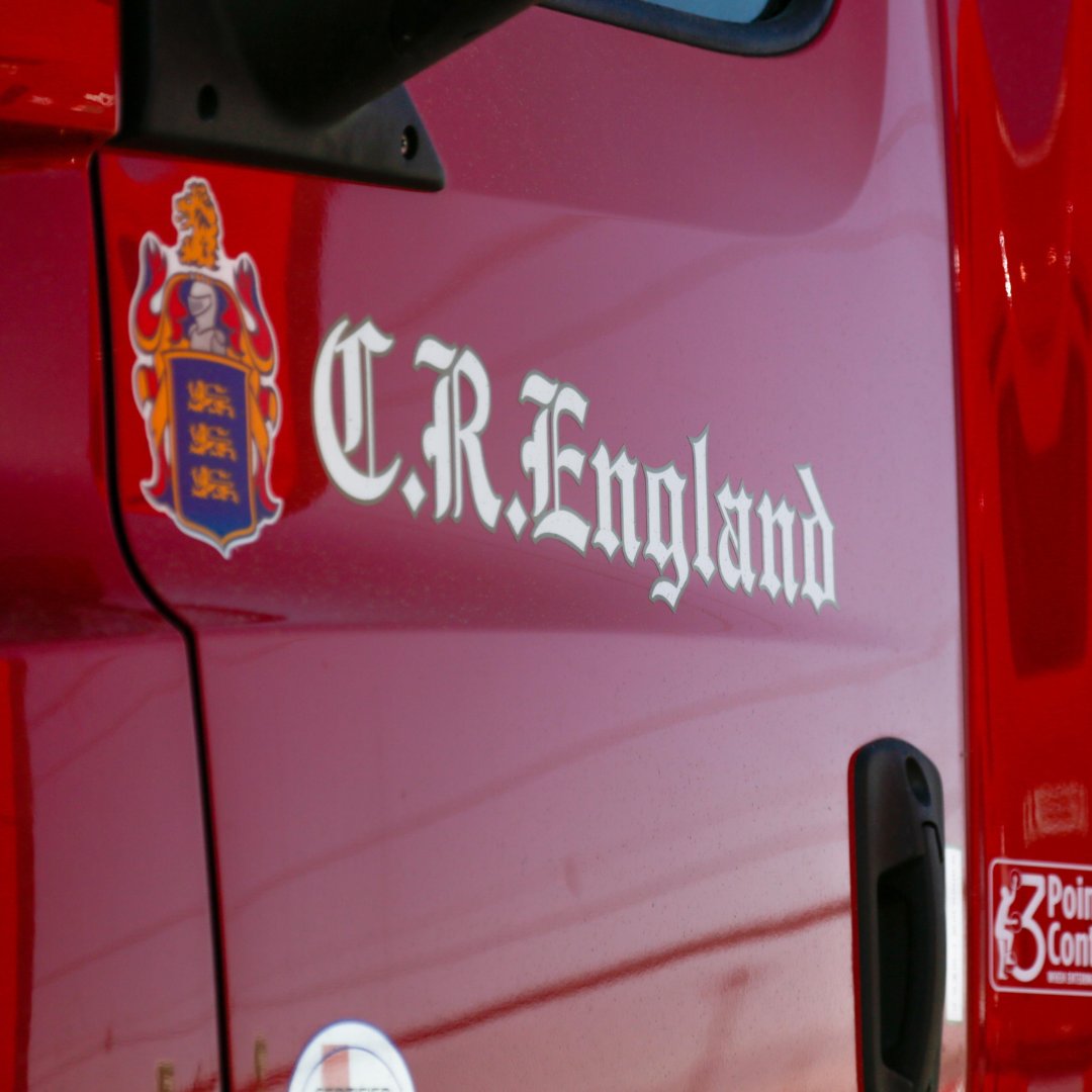 CREngland's tweet image. Proud to drive with C.R. England. 🚚 #CREngland #Trucking #TruckingCompany