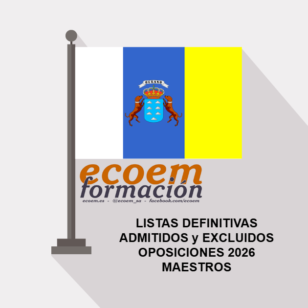 Listas definitivas de #admitidos y #excluidos en las #oposiciones2026 al cuerpo de #maestros en #Canarias f.mtr.cool/uenkorpriw