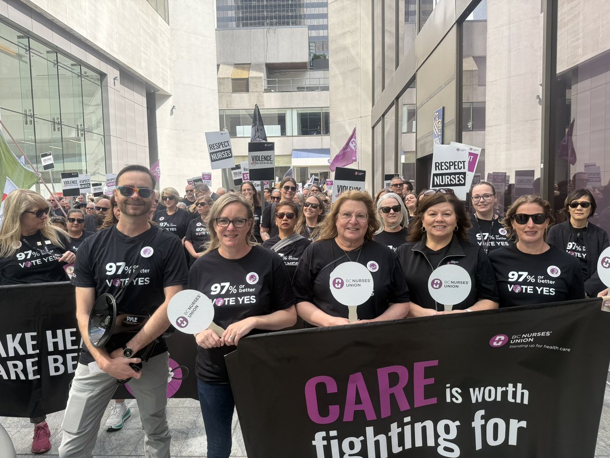 BC Nurses’ Union tweet media