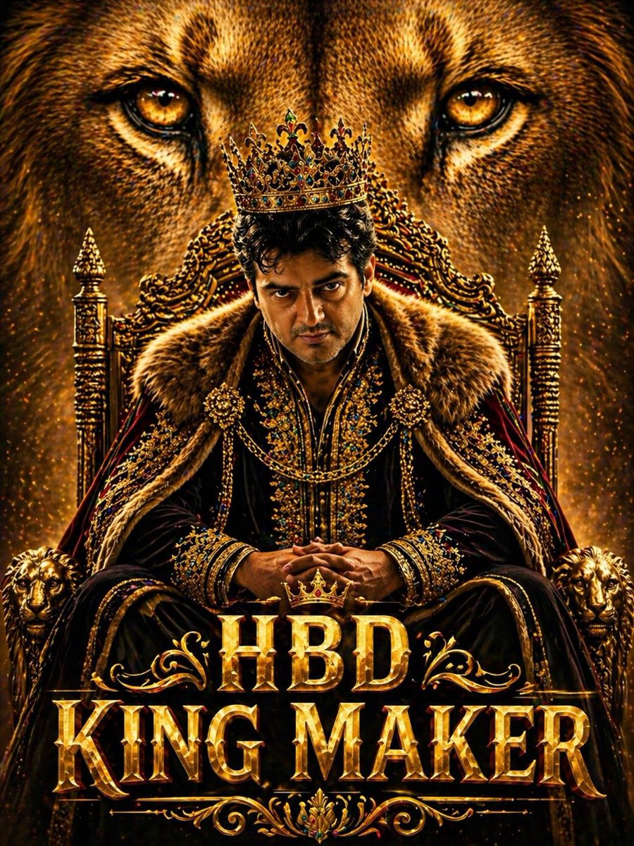 TeamRedDrag0n's tweet photo. #HBDAjithkumar My KING https://t.co/4Mhi6qtQIL
