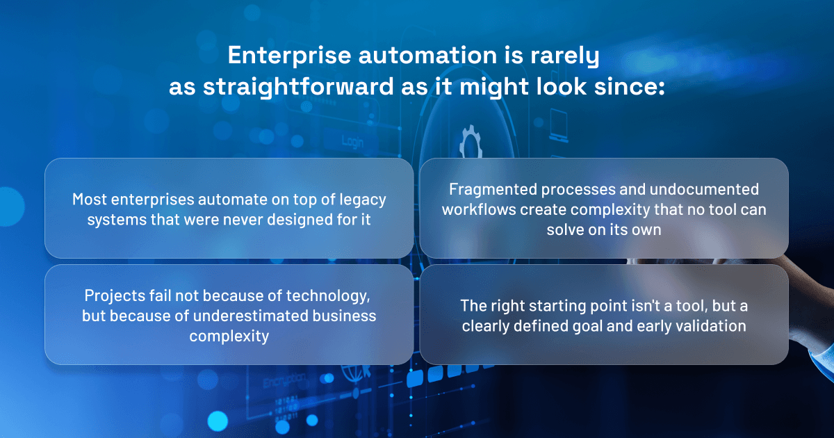 velvetech's tweet photo. Most enterprises say “we need #automation” — but don’t define what that actually means. That’s where things start to break.
Read the article to know why automation stalls (and where to start instead):
https://t.co/R7nkf5sevK https://t.co/EBIrgcIoSn