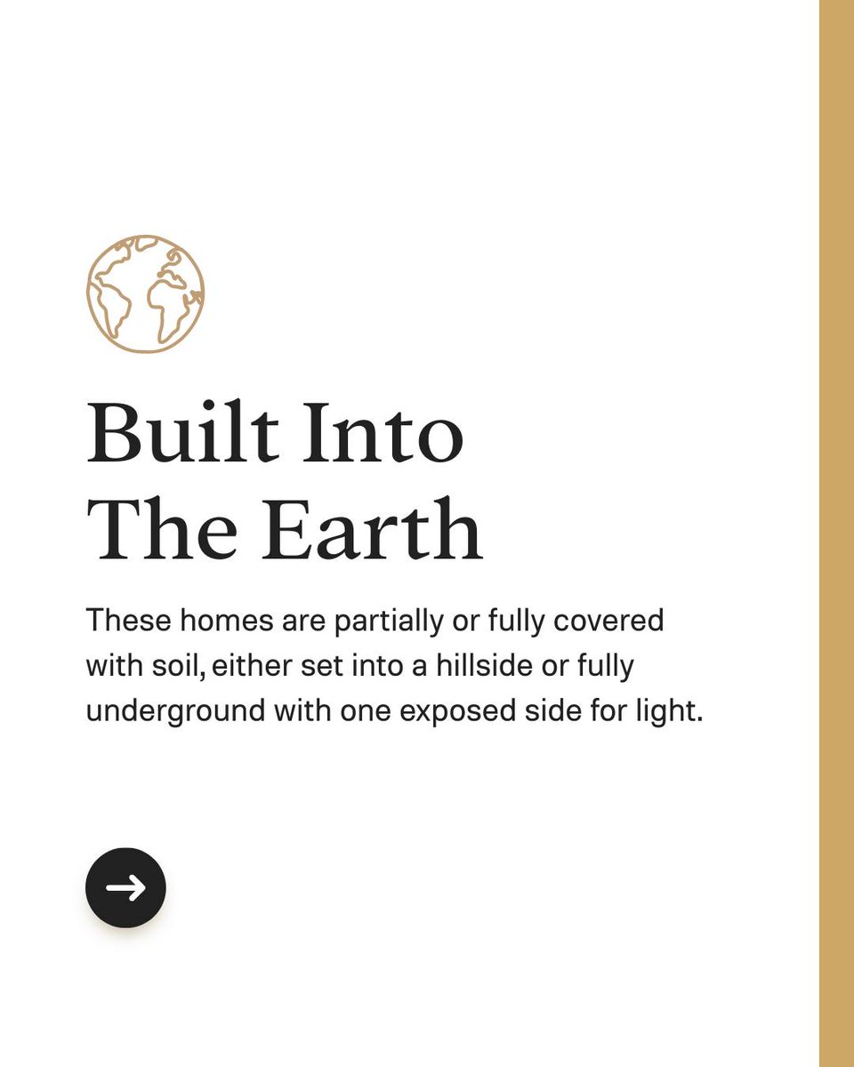 Official21Oak's tweet photo. Earth sheltered homes offer a different perspective on modern living. Instead of building above the environment, they work with it. By using the ground as natural insulation, these homes maintain more stable… #sustainableliving #homedesign #modernliving #ecoarchitecture #21oak https://t.co/nnh3qYwSpn