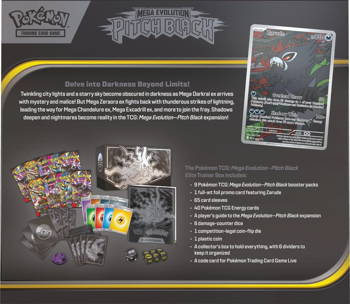 ポケカ海外】 ポケモンカード「Pitch Black Elite Trainer Box」が登場