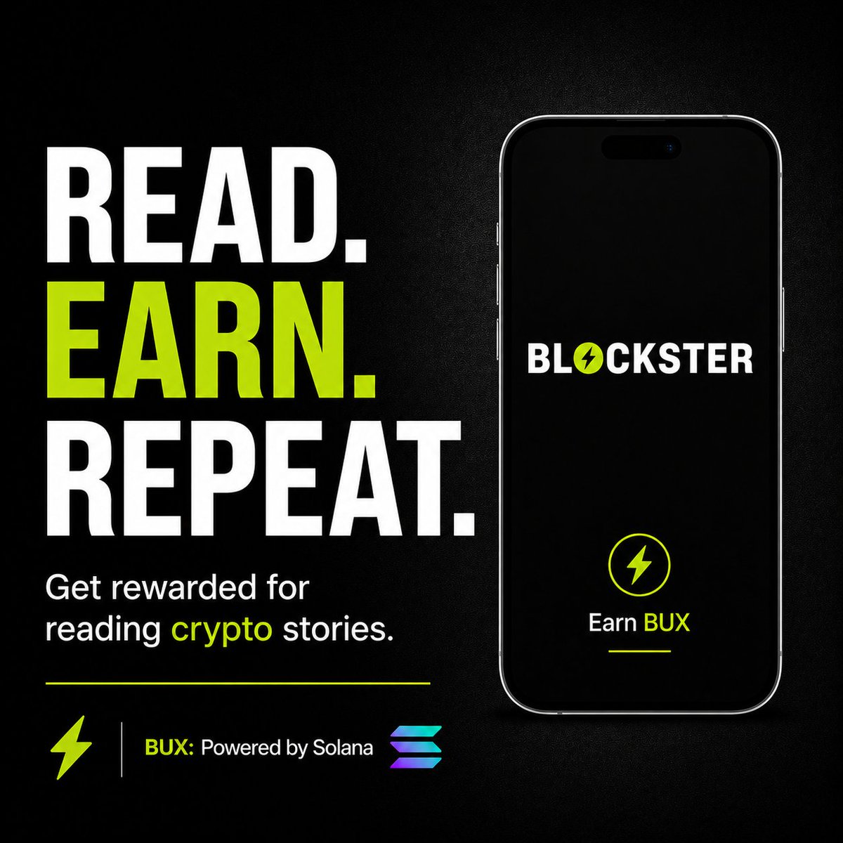 ⚡️ #Blockster is now powered by @Solana. 

From onchain rewards + Hubs to games, merch &amp; more — we’re building a consumer-scale #Web3 media ecosystem powered by #BUX. #Solana

Read the founder's note 👉 blockster.com/a-note-from-th…