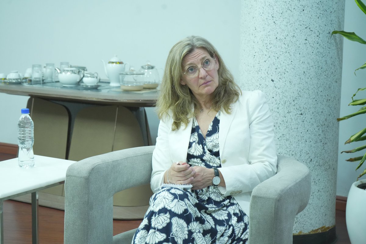 BerAdello's tweet photo. Met with Irina Schoulgin Yoni, Sweden’s Ambassador for Human Rights, Democracy and the Rule of Law, and discussed the human rights situation in 🇪🇹 while exchanging experiences &amp; perspectives from 🇸🇪. We also explored ways to strengthen our cooperation further. 
#HumanRightsForAll https://t.co/vxcn6vQb43