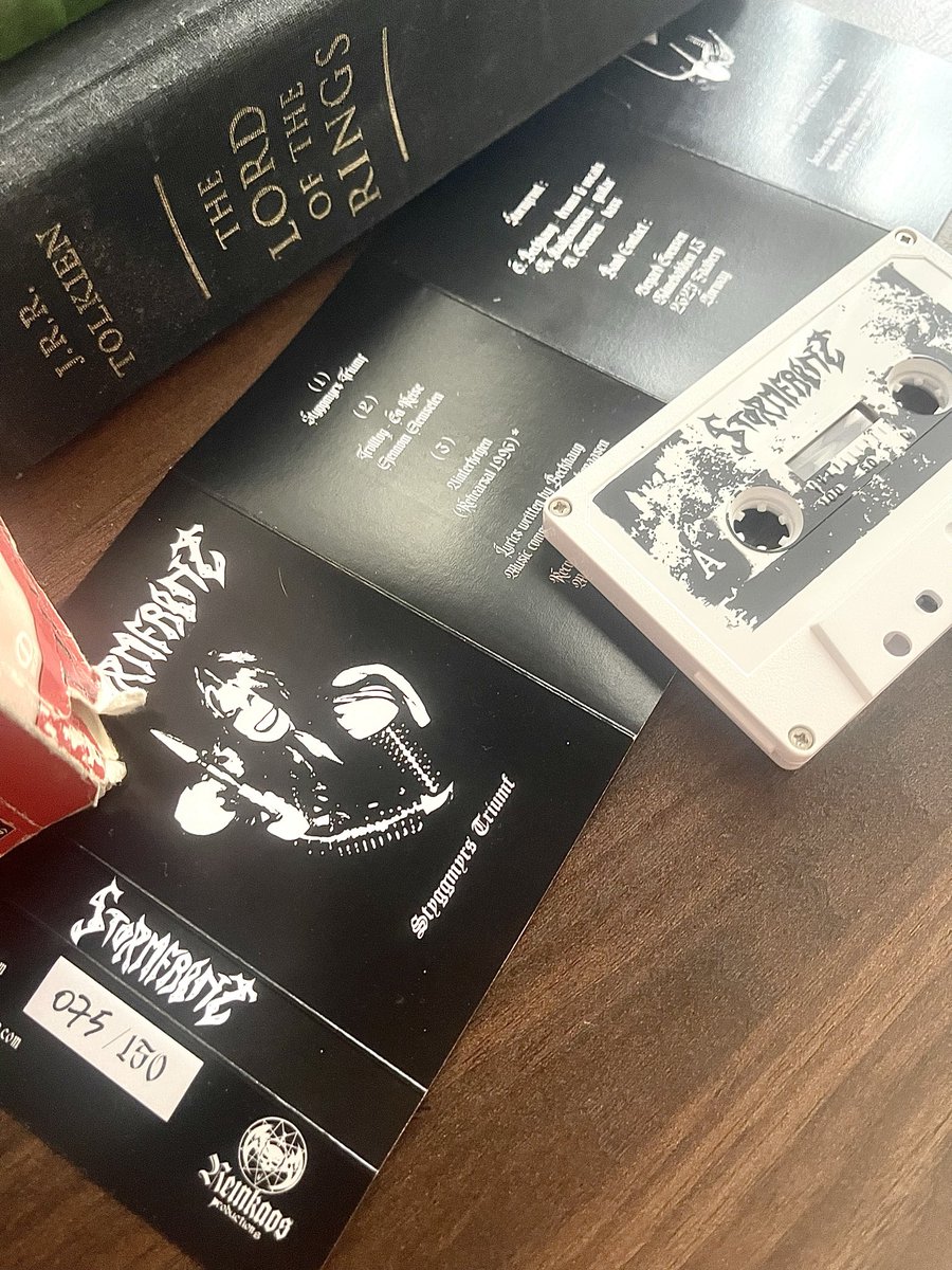 KyleHeb78017358's tweet image. -Stormfront 

-Styggmyrs Triumf 
#blackmetal #cassette