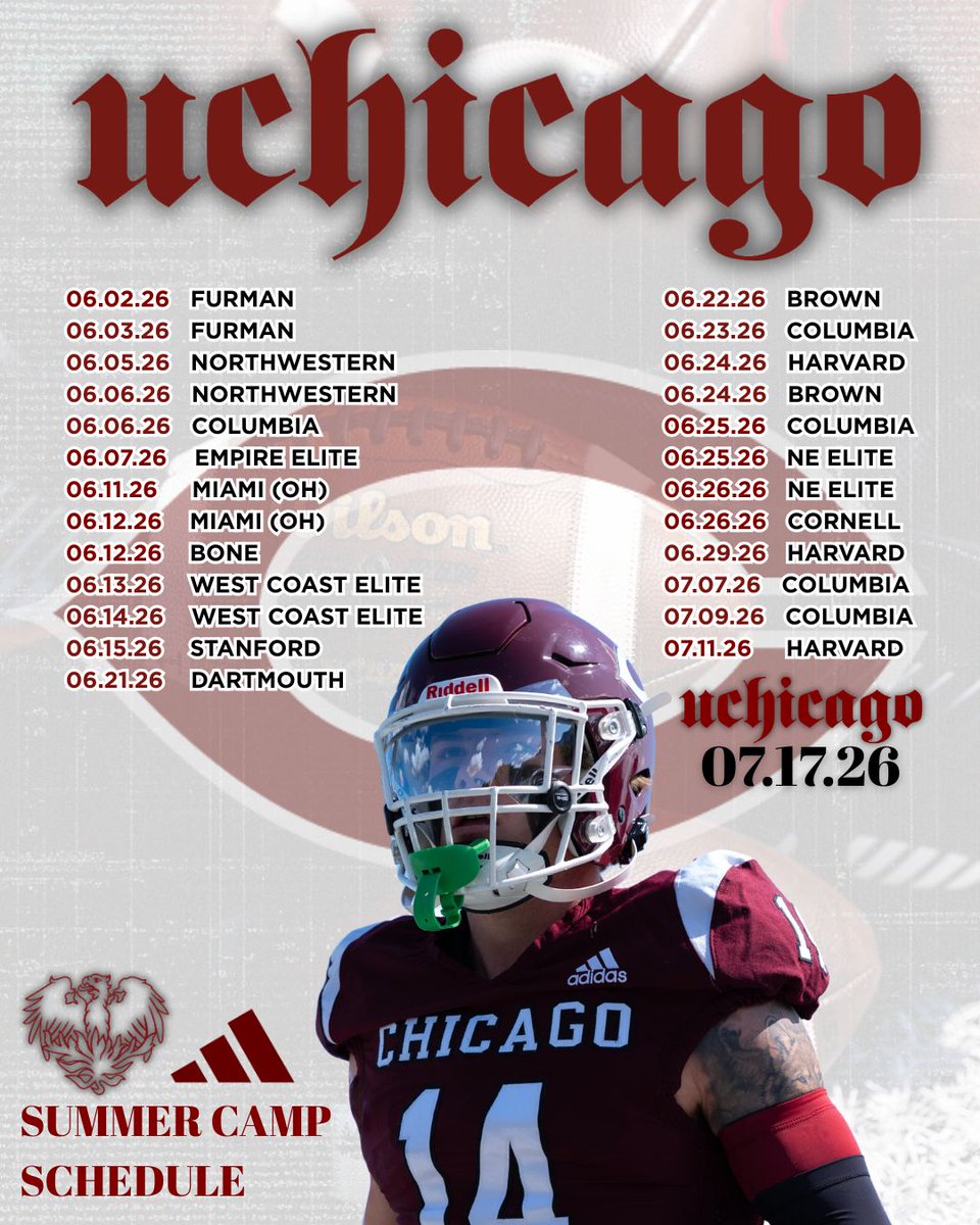 UChicago Football tweet media