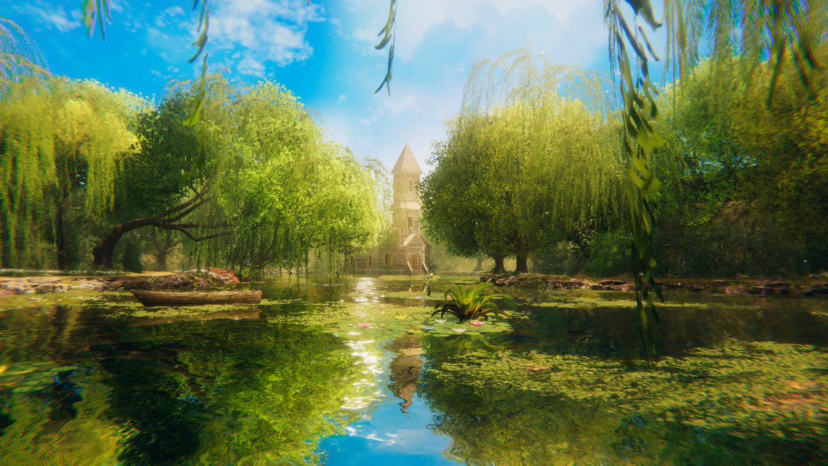 HastyBacon98's tweet image. Found an absolutely stunning VRC world called "Grace". 

#VRChat #Selfie