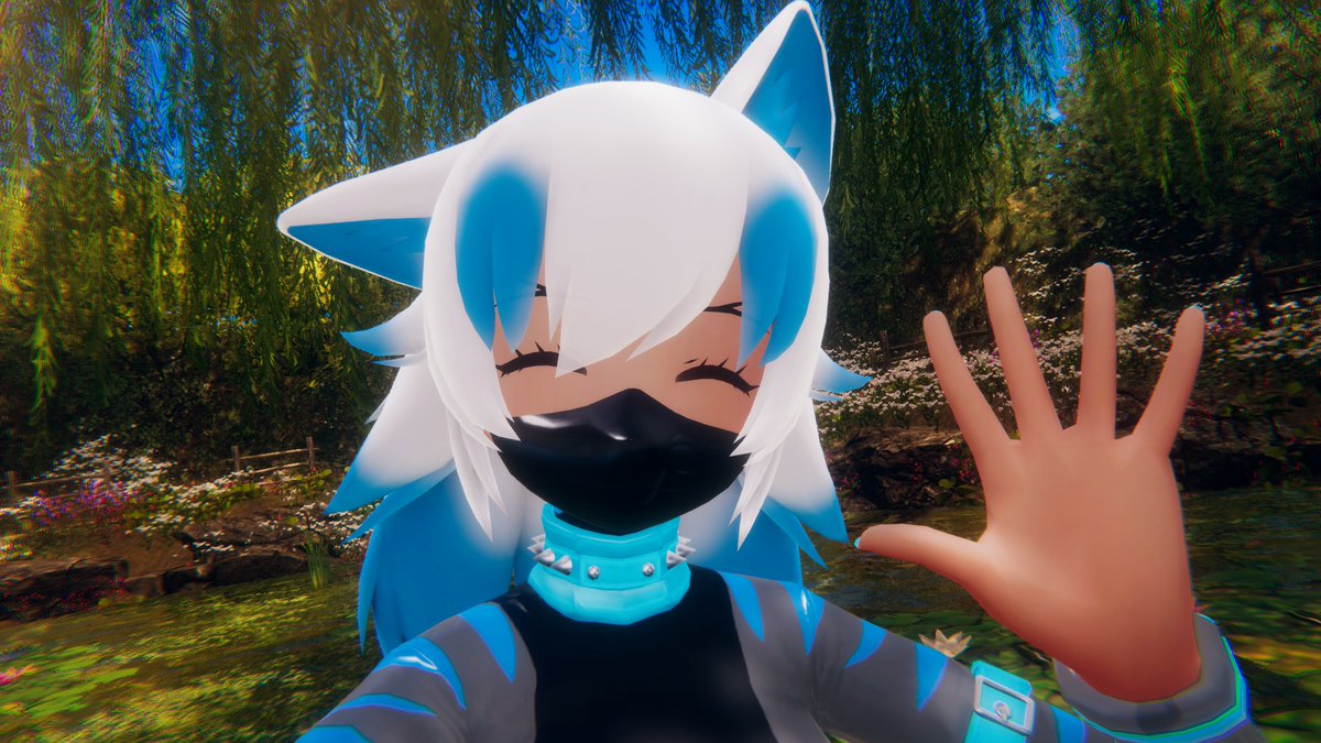 HastyBacon98's tweet image. Found an absolutely stunning VRC world called "Grace". 

#VRChat #Selfie