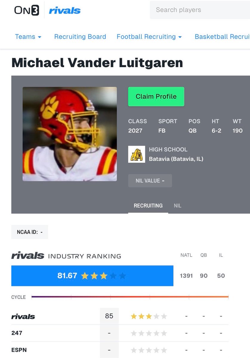 Michael Vander Luitgaren tweet media