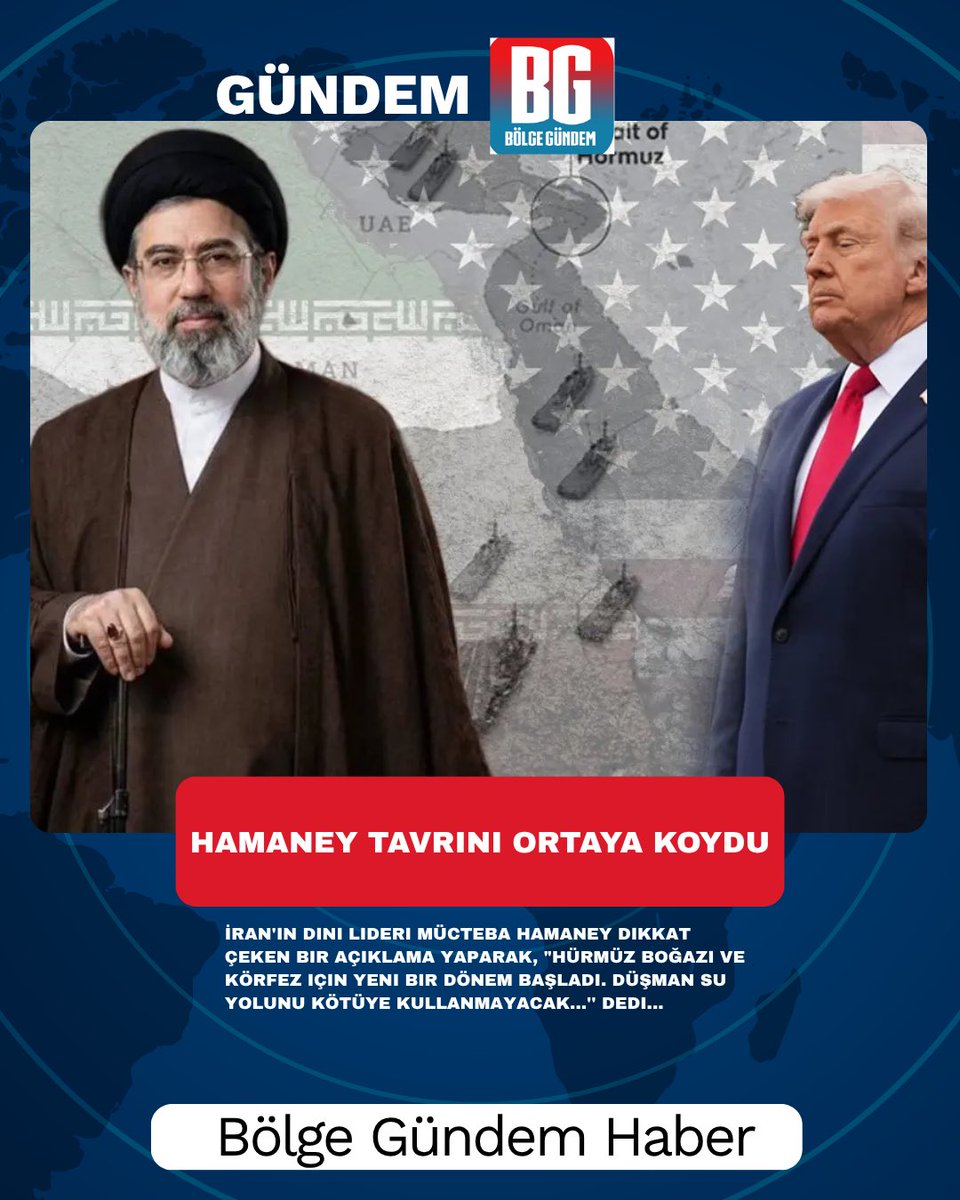 ibrahimsahin_34's tweet image. Hamaney tavrını ortaya koydu 
bolgegundem.com.tr/hamaney-tavrin…
#iran #ABD #hamaney #DonaldTrump #HürmüzBoğazı