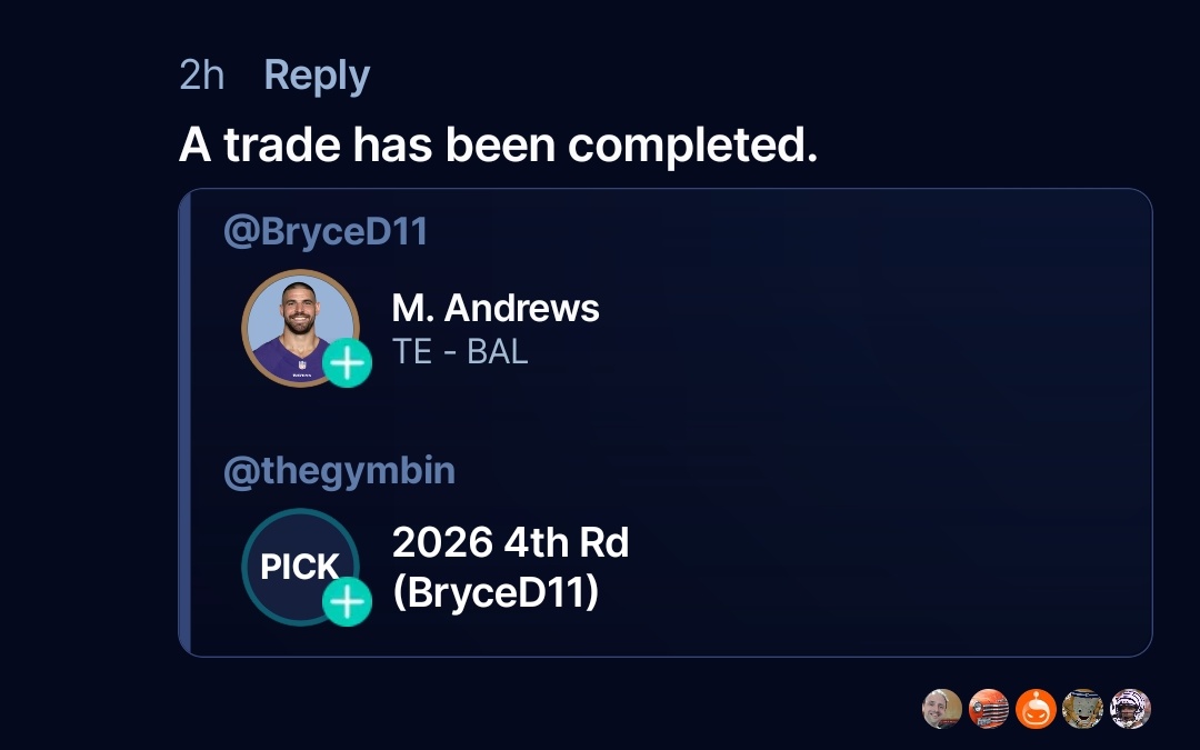 BryceDunnPT's tweet photo. @TheFFBallers @JasonMoore @TheFantasyPT I may have listened to the Dynasty Pod this morning.... https://t.co/flYFXVNSZN