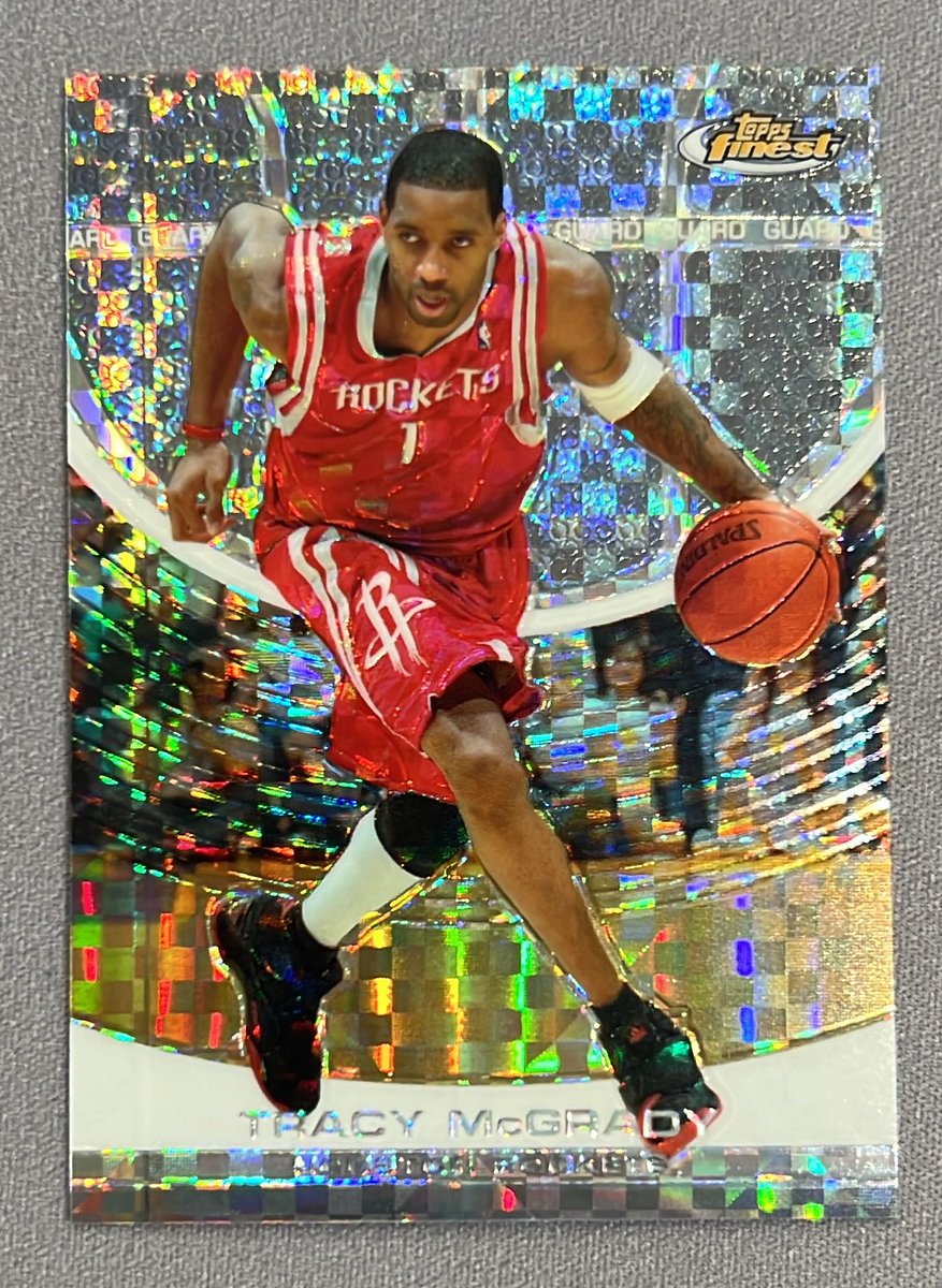 $55

Tracy McGrady Topps Finest X-Fractor /229