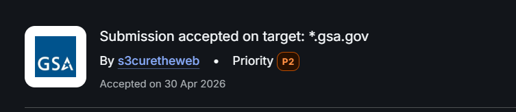 s3curetheweb's tweet image. VRP bug accepted :)
#bugcrowd #hacking #bugbounty