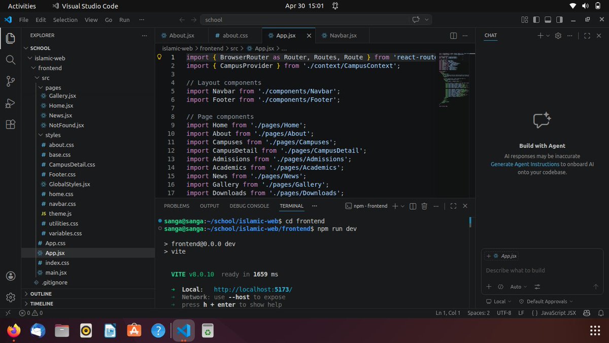 sangatechug's tweet image. I’ve been building a school website for about 3 weeks now 👨‍💻🏫

With today’s tech stack, AI tools, and free resources, I’m curious…

How long would it take you to build a solid school website from scratch?

What stack would you use too? 👇

#BuildInPublic #WebDevelopment