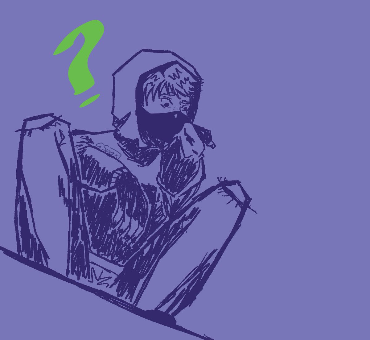 gradvalaxgsnax's tweet photo. Have this sketch of Mysterion I will probs never finish ( っ'-')╮
#sptwt #spmysterion #spkenny https://t.co/rELD95S25t