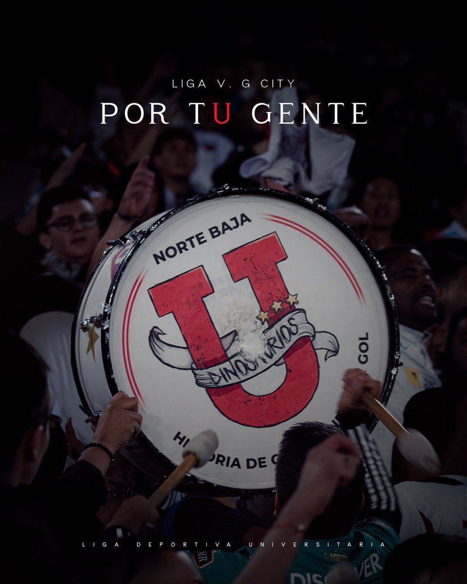 LDU_Oficial's tweet photo. ¡Este sábado los esperamos en el 📍 Rodrigo Paz Delgado! 🔥

Contamos con su apoyo, liguistas 💪🤍

🆚 🔜 #LIGAGuayaquilCity 
🏆 #LigaEcuabetConectadaPorXtrim https://t.co/8UdWquMiNd