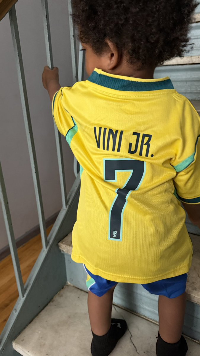 ShesMadridista's tweet photo. My godson 💚🇧🇷 https://t.co/5fjSoiPc5K