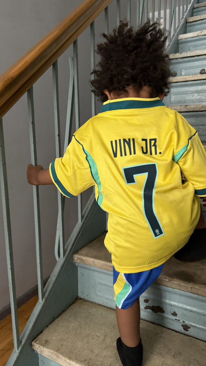 ShesMadridista's tweet photo. My godson 💚🇧🇷 https://t.co/5fjSoiPc5K