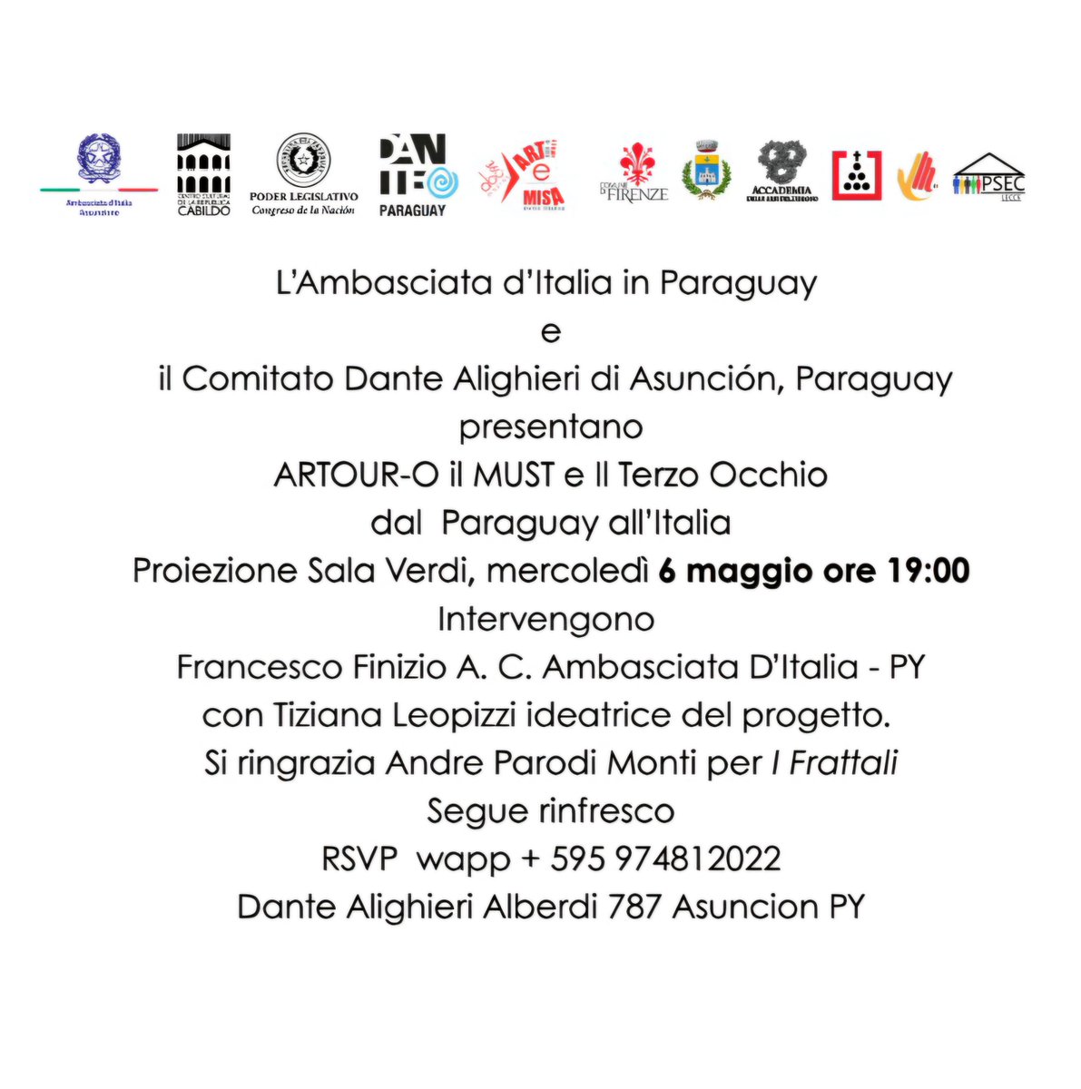 Embajada de Italia en Paraguay tweet media