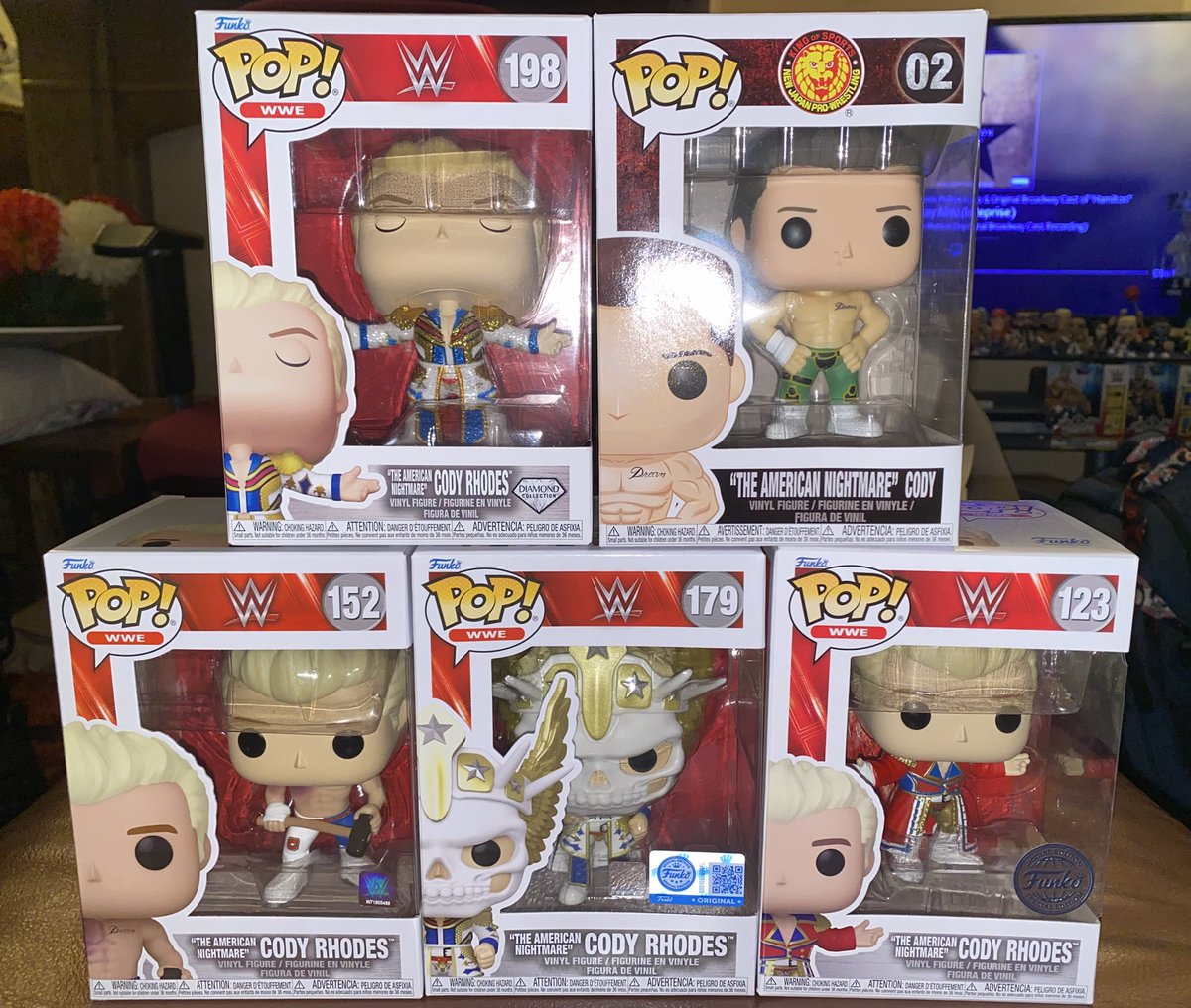 Georgie_84's tweet image. The Cody army groweth 💪🏽💪🏽💪🏽

@CodyRhodes ❤️🤍💙 @WWE 

#codyrhodes #qb1 #americannightmare #goldenboy #funkopop #smackdown
