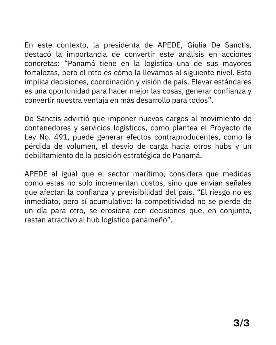 APEDE tweet media