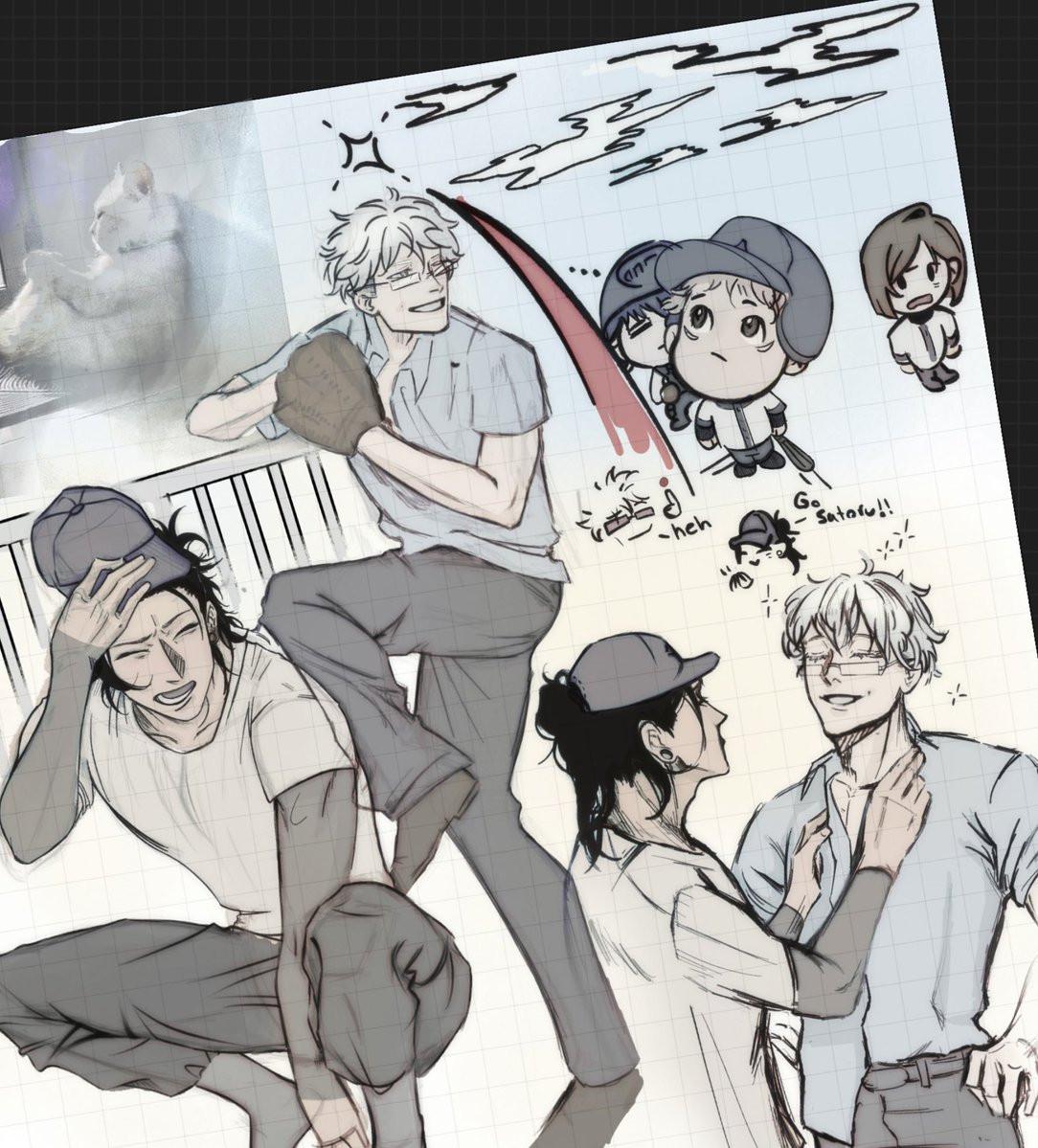 pick me geto/show off gojo is fire
#satosugu #stsg #jjk